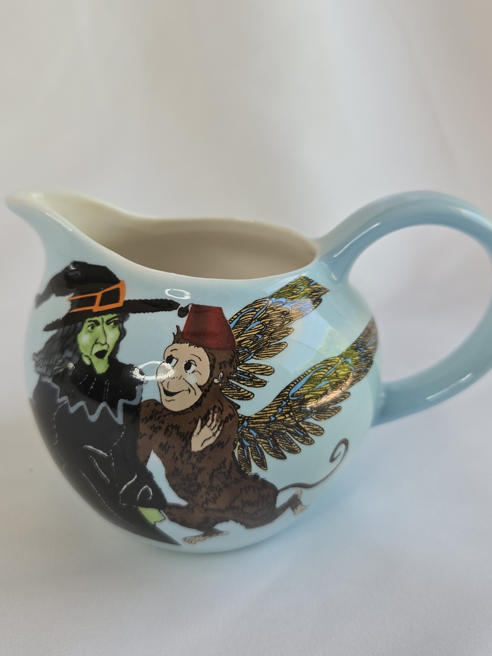 Wizard of Oz Wicked Witch Flying Monkeys Paul Cardew Design Creamer 2004 Ceramic